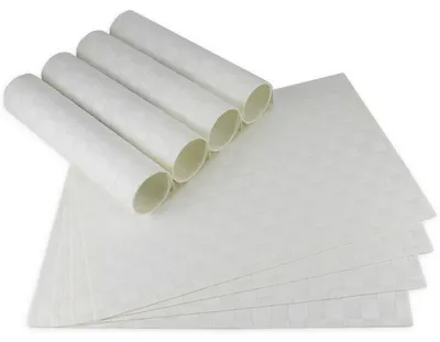 Produktbild von Tischsets MODERN 8er Set Weiß als Tischuntersetzer