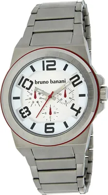 Produktbild von Bruno Banani Metall Herren Uhr BR 21123 Armbanduhr grau Fashion Analog D2UBR21123