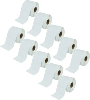 Produktbild von vhbw 10x Thermotransfer-Rolle 31,7mm x 57,15mm (1000 Etiketten) kompatibel mit Zebra 105SL, GK420t, 105SE, GK420d, 220Xi4, GX420t, DA402 Drucker Weiß