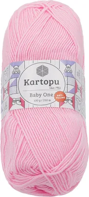 Zdjęcie produktu dla Przędza BABY ONE - 100 g / 250 m - Różowa