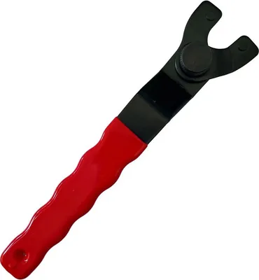 Produktbild von Trade-Shop Stirnlochschlüssel Zweilochschlüssel Schraubenschlüssel für viele Flex Winkelschleifer / verstellbare Pins von 10 - 40mm
