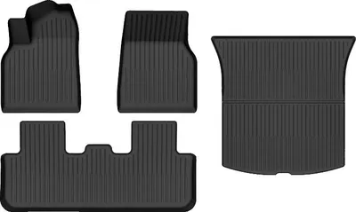 Image de Tapis de voiture, toutes saisons, antidérapants, 4 pièces