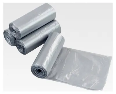 Produktbild von Müllbeutel 60-65 L Grau, Müllsäcke Groß