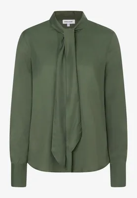 Produktbild von MORE & MORE Pussycat Bow Blouse 0689 forest gree 36