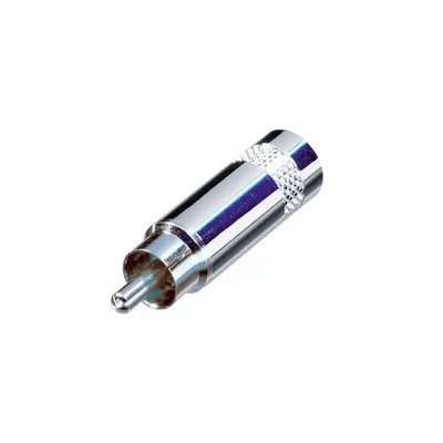 Produktbild von Neutrik, RCA-Stecker Gerade Kompakt und Robust, Silber