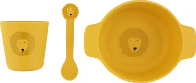 Immagine prodotto di Set per bambini in silicone Trixie - Signor Leone