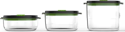 Image de Boîtes Sous Vide Food Saver (lot De 3) Conservation Alimentaire Prolongée - Harman Photo