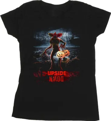 Obrázok produktu pre Netflix - Tričko "Stranger Things Upside Down" pre ženy BI40391 (S) (Black)