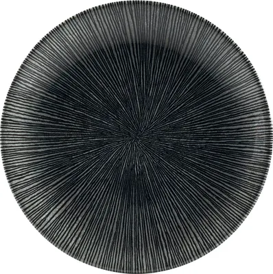 Produktbild von CHURCHILL Agano Black Teller flach, coup, ø: 165 mm