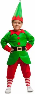 Immagine prodotto di Costume da elfo verde per bambini da 7 a 9 anni