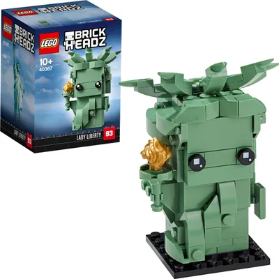 Produktbild von LEGO BrickHeadz Lady Liberty 40367, Bausatz, 10 Jahr(e), Kunststoff, 153 Stück(e)