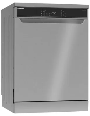 Image de Lave-vaiselle 60cm 16 couverts 45db inox - Sharp - QWNA1FF45DI -