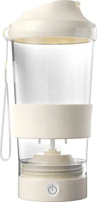 Produktbild von USB-C Mixerbecher, automatisch rührend, aus Tritan, auslaufsicher, für Proteinshakes, Milchshakes & Kaffee, tragbar