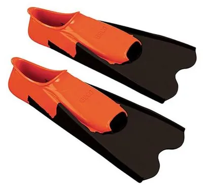 Obrázok produktu pre Plavecké plutvy Beco | Krátke | Čierna/oranžová