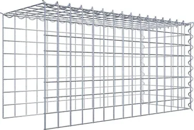 Produktbild von Anbaugabione Typ 4 80 cm x 40 cm x 30 cm (L x H x T), Maschenweite 5 cm x 5 cm, Spirale