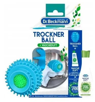 Obrázek produktu pro Míček do sušičky Dr. Beckmann včetně balení vzorků vůní prádla