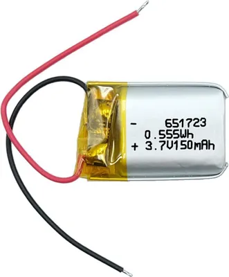 Produktbild von Akku 3,7V / 150mAh / Li-Po / ohne Stecker / S107G