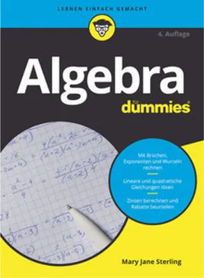 Obrázok produktu pre Algebra für Dummies
