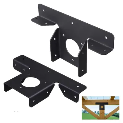 Productafbeelding van Solidchoice - Set van 2 Zware Pergola Beugels voor Houtconstructies