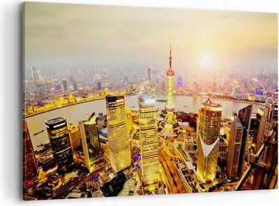 Produktbild von Bild auf Leinwand - Leinwandbild - Architektur asien gebäude - 120x80cm - Wand Bild - Wanddeko - Leinwanddruck - Bilder - Kunstdruck - Wanddekoration - Leinwand bilder - Wandkunst - AA120x80-2399