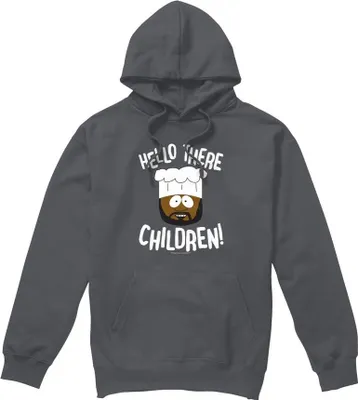 Obrázek produktu pro South Park - Pánská mikina s kapucí "Hello There Children" TV9254 (M) (Charcoal)