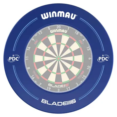 Imagen del producto de Marco protector azul para dardos Winmau PDC