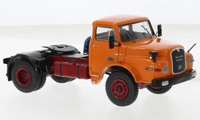 Zdjęcie produktu dla ixo models TR155 MAN 19.280 H traktor 1971 pomarańczowy 1:43