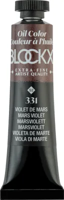 Produktbild von Blockx 3x Ölfarbe, Marsviolett, Tube 20ml - Marsviolett 212331BXC
