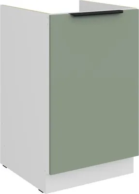 Obrázek produktu pro Dolní dřezová skříňka LUNARA - šířka 50 cm, zelená / bílá