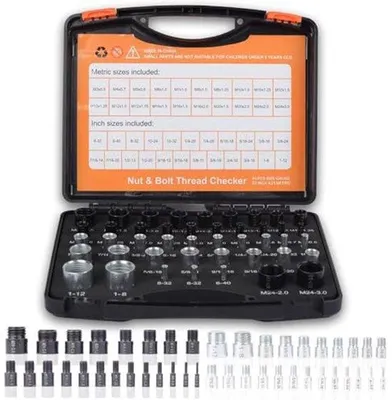 Productafbeelding van Aluminium- en schuimorganizers voor schroefmaattesters