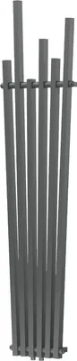 Immagine prodotto di Mexen Omaha radiatore decorativo 1800 x 420 mm, 655 W, antracite - W208-1800-420-00-66