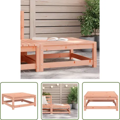 Produktbild von The Living Store Gartenhocker 70x70x30 cm Massivholz Douglasie
