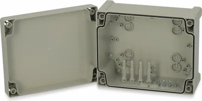 Immagine prodotto di Contenitore FIBOX, Tempo TA 201610, 201x163x98, contenitore in ABS con cerniera sul coperchio, coperchio grigio