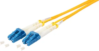 Produktbild von Duplex Patchkabel LC/LC 9/125µ, OS1/OS2 gelb 10m