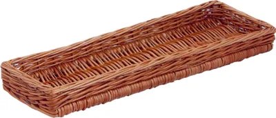 Produktbild von Auslagekorb, naturbraun, Präsentationskorb, Allzweckkorb, 20x60x6cm