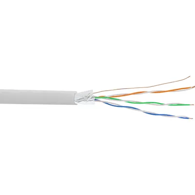 Produktbild von InLine Telefon-Kabel 6-adrig, 3x2x0,6mm, zum Verlegen, 25m Ring, 25 m, Beige
