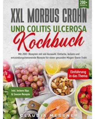 Produktbild von XXL Morbus Crohn und Colitis Ulcerosa Kochbuch