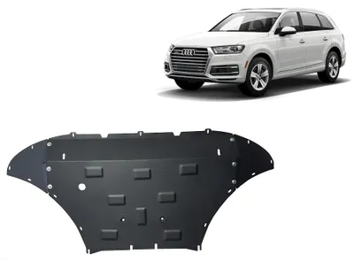 Immagine prodotto di Protezione sottoscocca in acciaio per motore, Audi Q7