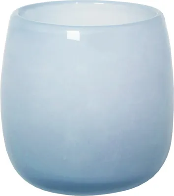 Produktbild von Kerzenglas Windlicht Sommer 12 cm blau