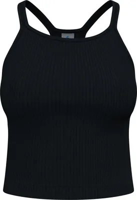 geripptes Crop-Top mit schmalen Trägern von Odlo
