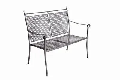 Produktbild von 2er Set Royal Garden Excelsior Gartenbank Metall 110cm