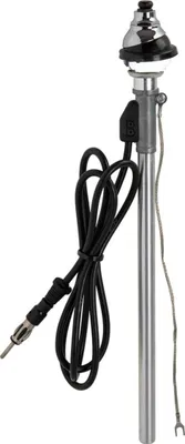 Obrázok produktu pre Univerzálna pasívna teleskopická anténa AM/FM, chrómová, Ø 38 mm