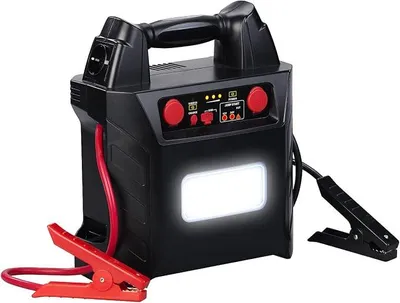 Produktbild von Powerstation: 5in1-Starthilfe für 12/24V & Powerbank, 230 V, 2x12V, USB, 40Ah, 2000A (tragbare Powerstation, 230V, 220v)