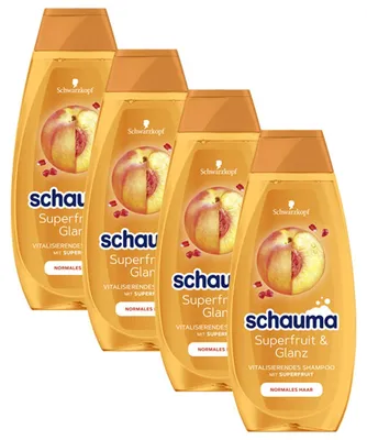 Obrázek produktu pro Schauma Vitalising Shampoo Superfruit and Shine 400ml balení 4 ks