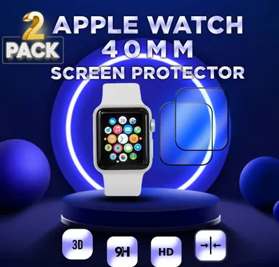 Obrázok produktu pre 2 ks Apple Watch 40 mm - Tvrdené sklo - Superkvalitné 3D