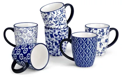 Produktbild von Set von 6 Vintage Porzellan Kaffeetassen