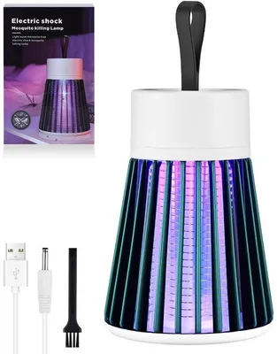 Productafbeelding van Elektrische insectenwerende apparaat met nachtlamp en USB-oplaadfunctie