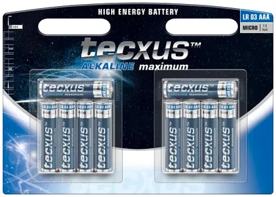 Produktbild von tecxus Batterien Alkaline Micro AAA