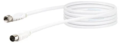 Produktbild von Schwaiger KVCKHQ193 532, 3 m, F, IEC, Weiß