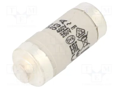 Immagine prodotto di 1 x Fusibile: Fusibile a fusione, corrente nominale 63A, 250VDC, codice D0 002212005, fusibili ceramici, tensione 400VAC